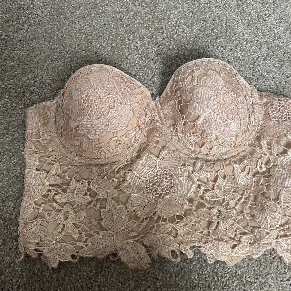 Rose gold corset